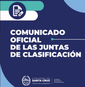 EL 1° DE JUNIO ABRE LA INSCRIPCIÓN A LAS JUNTAS DE CLASIFICACIÓN
