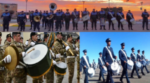 BANDAS MUSICALES DE LA POLICÍA Y FUERZAS ARMADAS INVITAN AL EVENTO POR DÍA DE LA ESCARAPELA