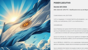 MODIFICACIÓN EN LA LEY DE MIGRACIONES