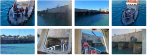 EMPRESARIOS VISITARON PUERTO DESEADO PARA INTERIORIZARSE DE LA OBRA POR CASI  $13.000 MILLONES