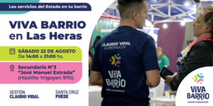 LAS HERAS: EL GOBIERNO LLEVARÁ ADELANTE UNA NUEVA EDICIÓN DE «VIVA BARRIO»