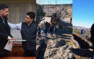 CAÑADÓN SECO: EL GOBIERNO INICIÓ LA OBRA PARA RENOVAR LA INFRAESTRUCTURA SANITARIA