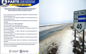 VIALIDAD PROVINCIAL: PARTE DE RUTAS 31 DE AGOSTO