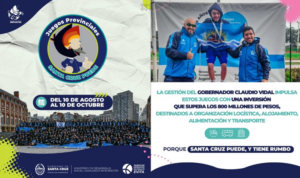 SANTA CRUZ PUEDE: MÁS DE 2.500 DEPORTISTAS PARTICIPARÁN DE LOS JUEGOS