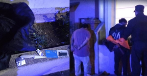 POLICÍA DETIENE A TRES HOMBRES TRAS UN ROBO CON ARMA BLANCA